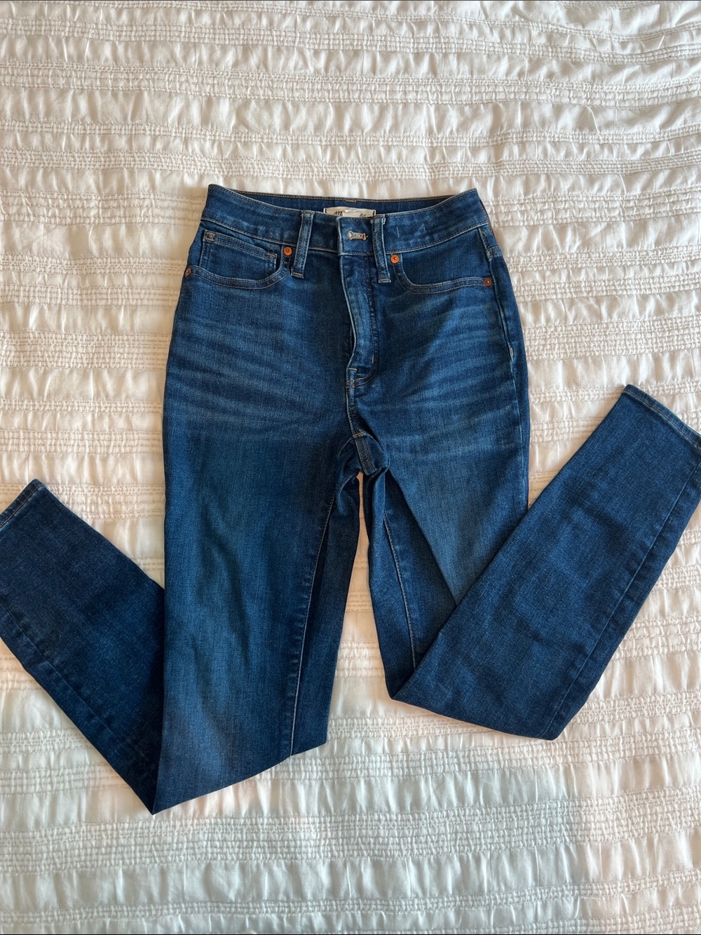 Madewell Indigo High-Rise Skinny Jeans